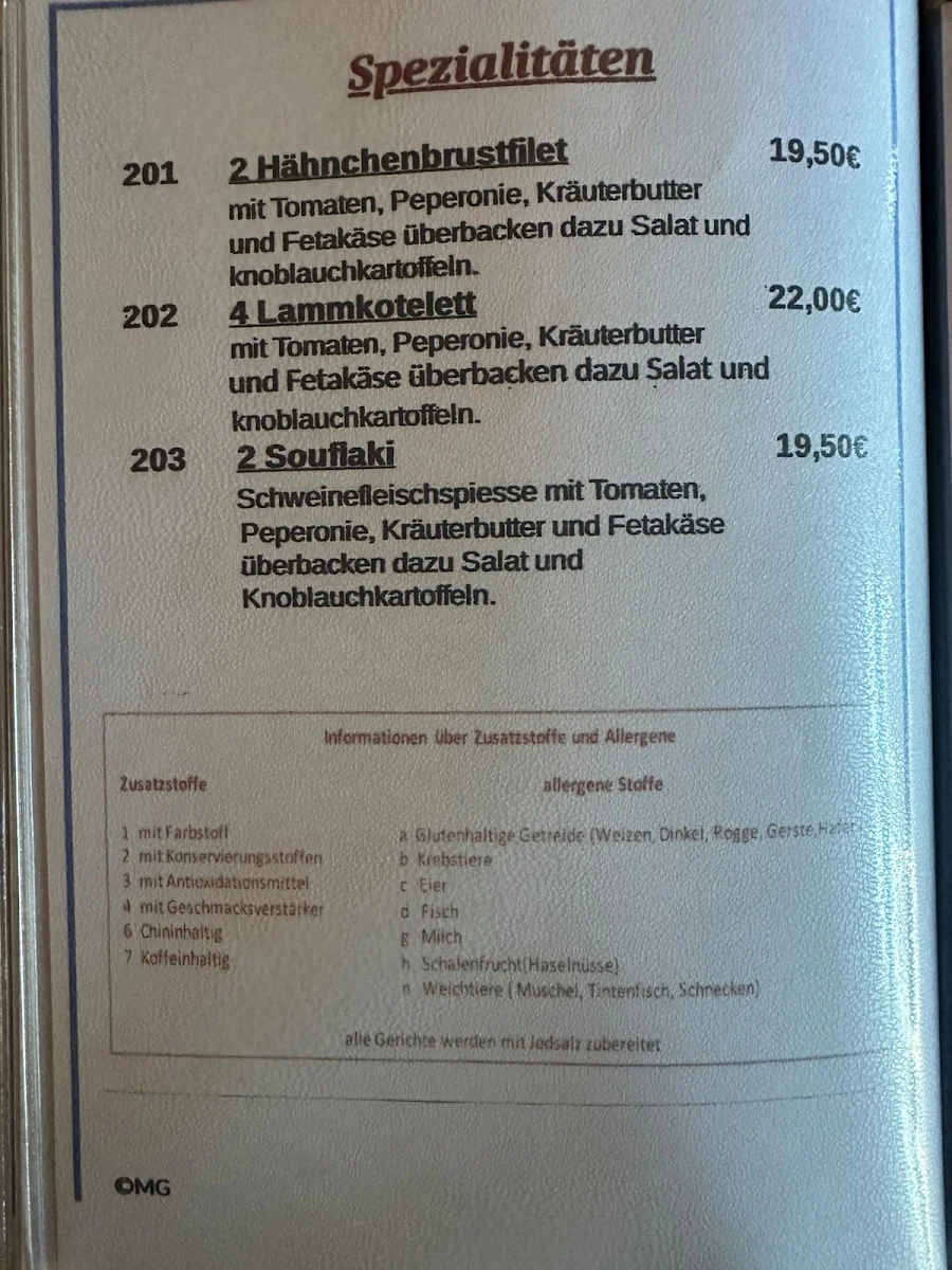 Speisekarte photo 3