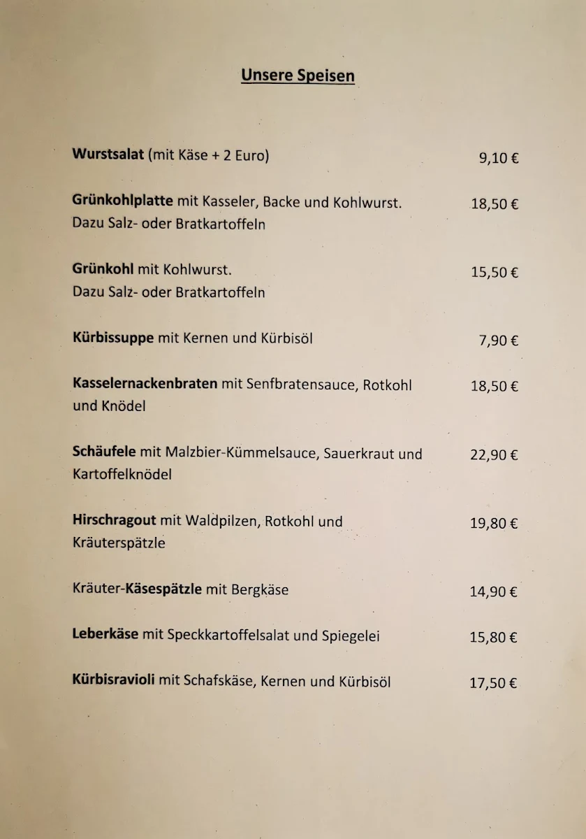Speisekarte photo 8