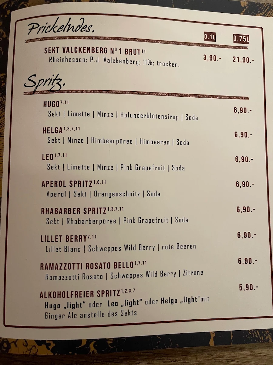 Speisekarte photo 7
