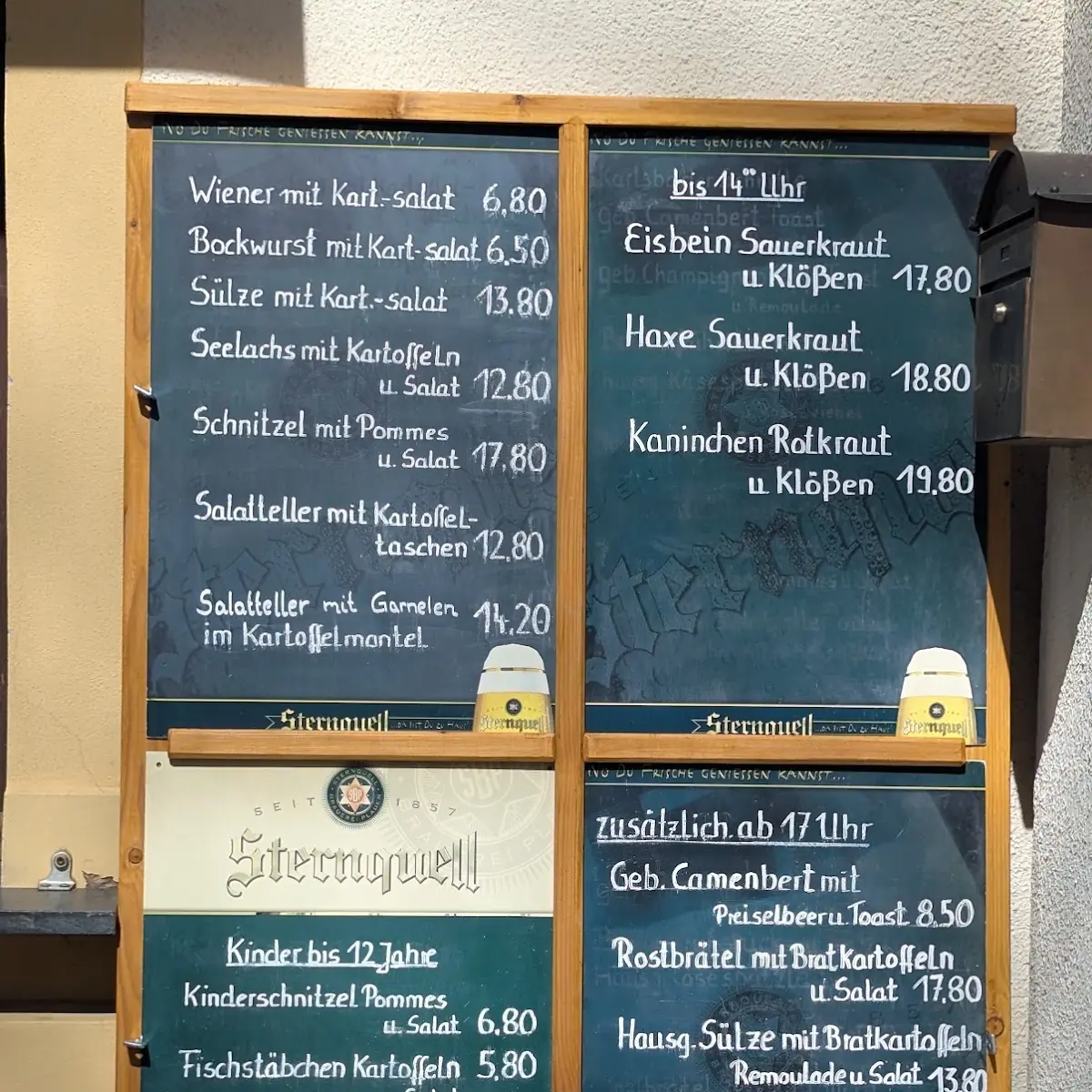 Speisekarte photo 1