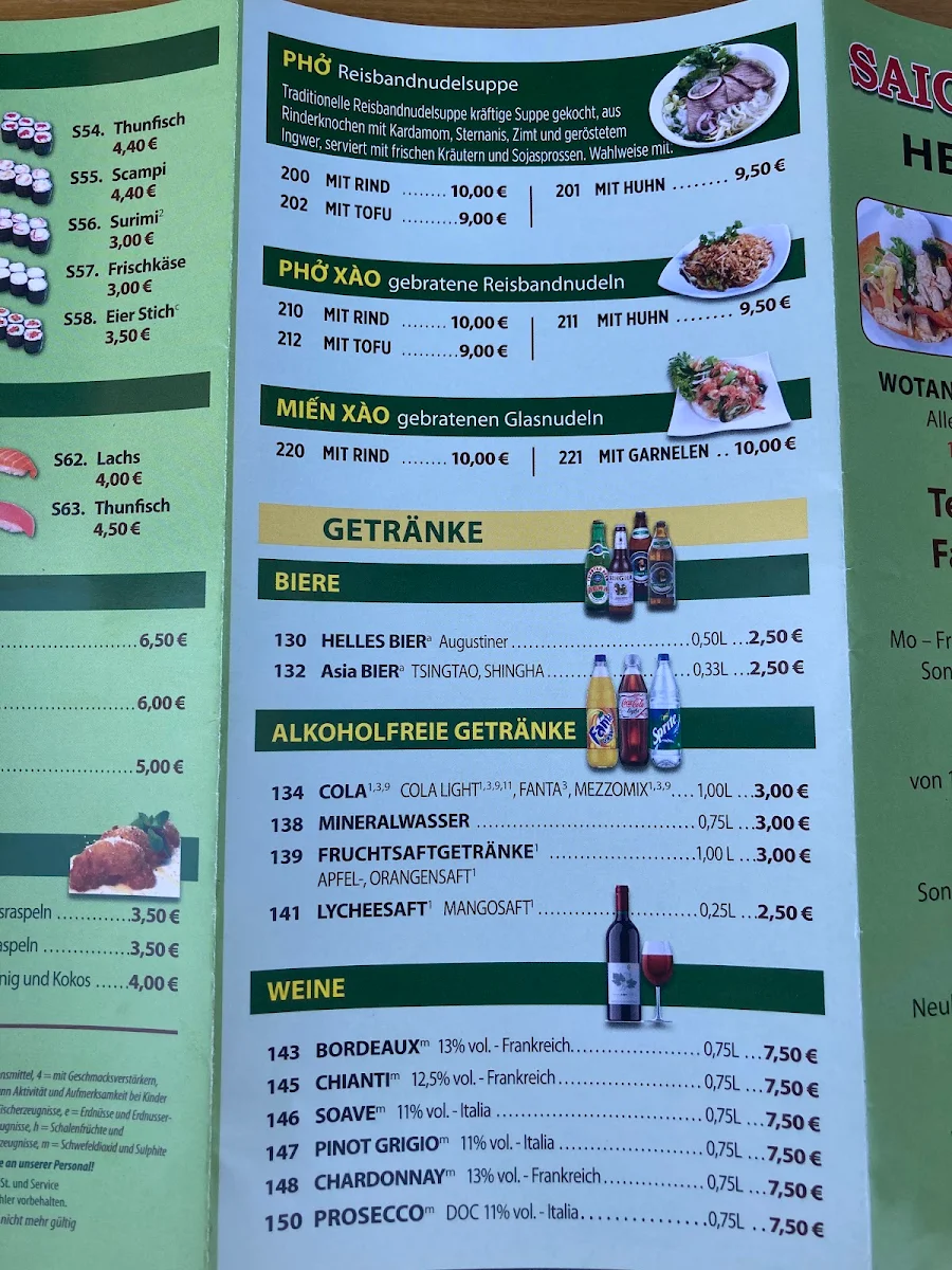 Speisekarte photo 5