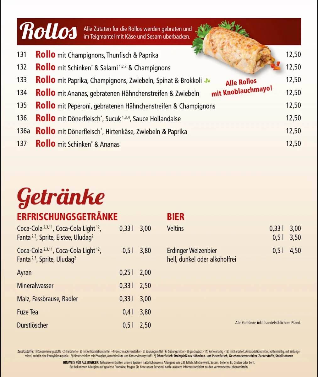 Speisekarte photo 3