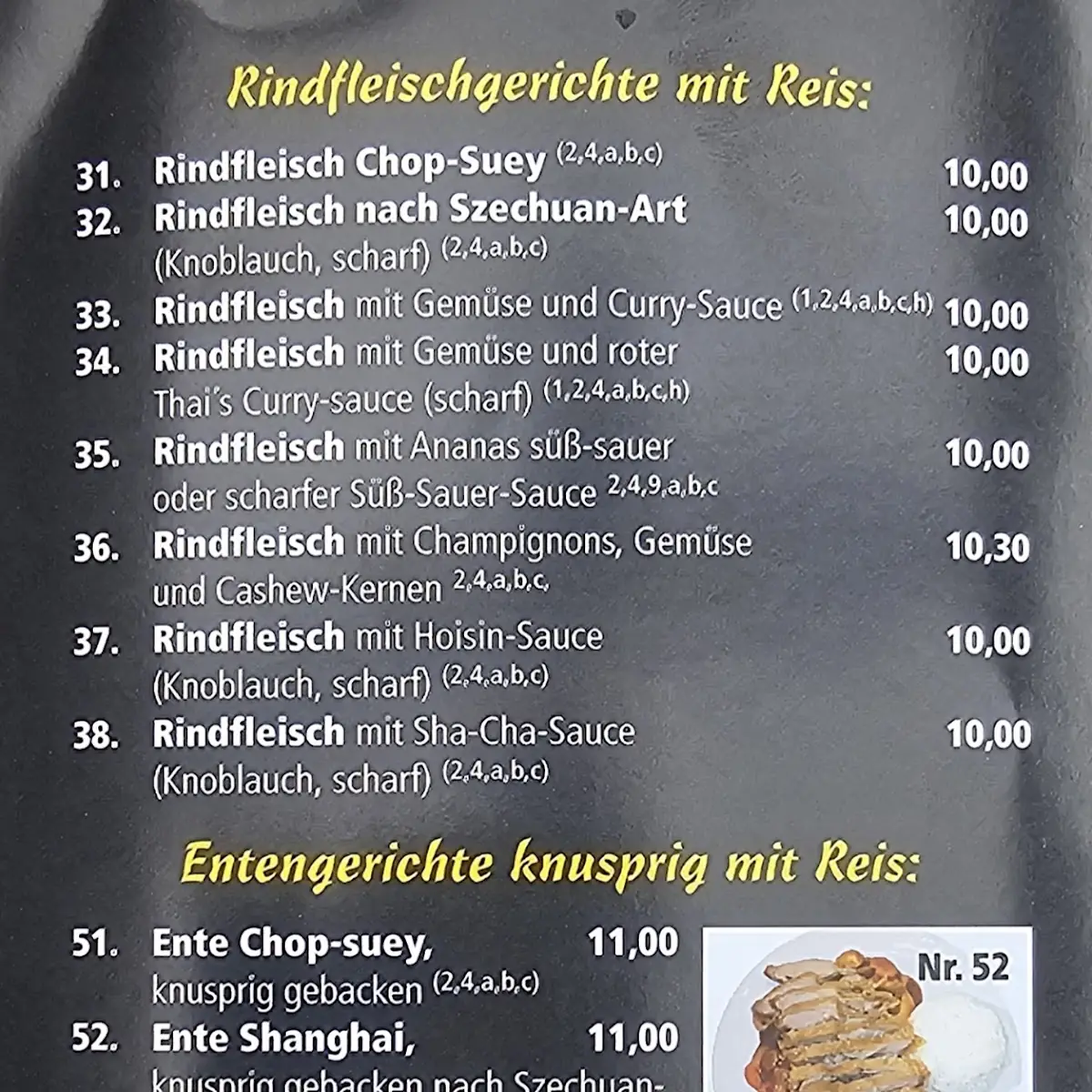 Speisekarte photo 1