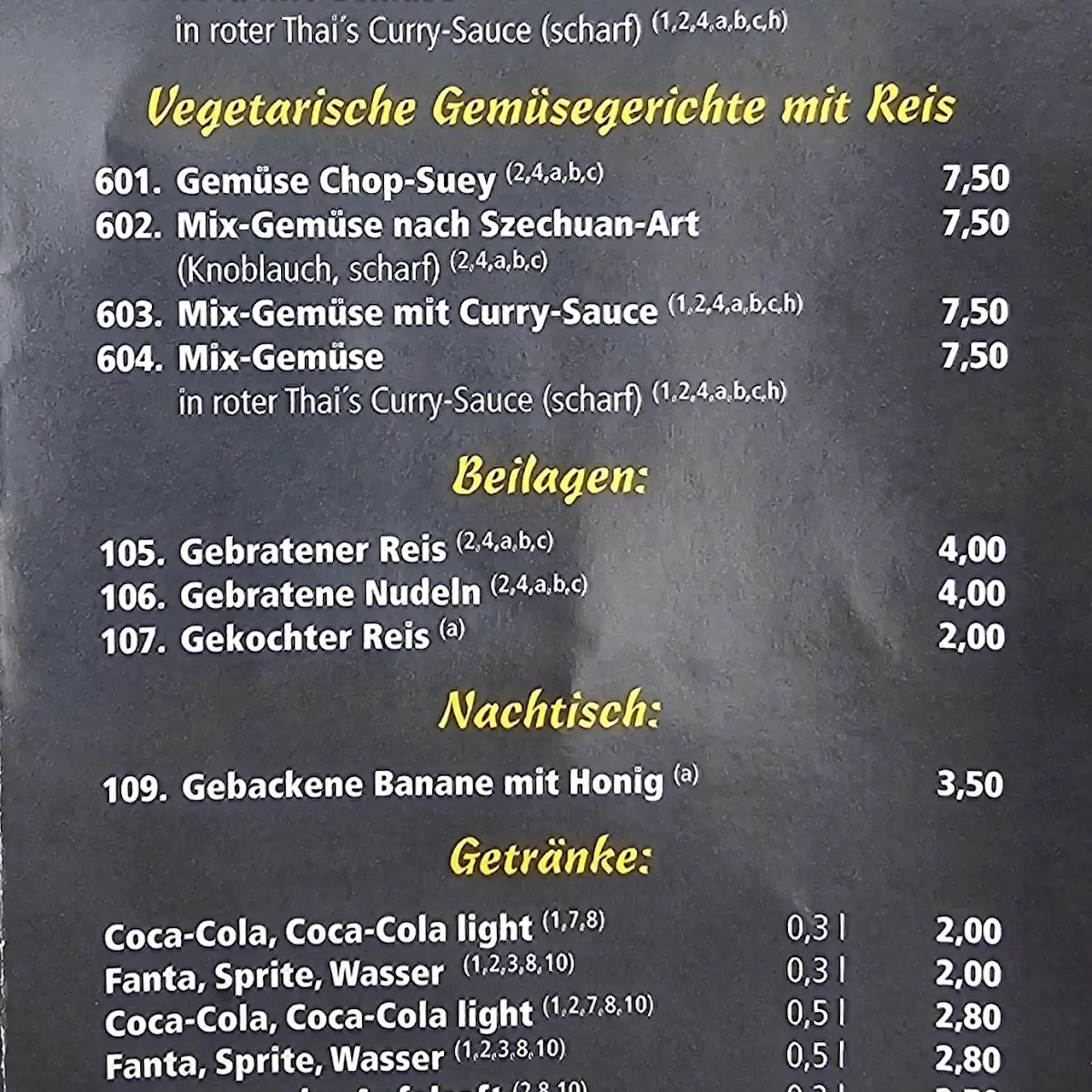 Speisekarte photo 6