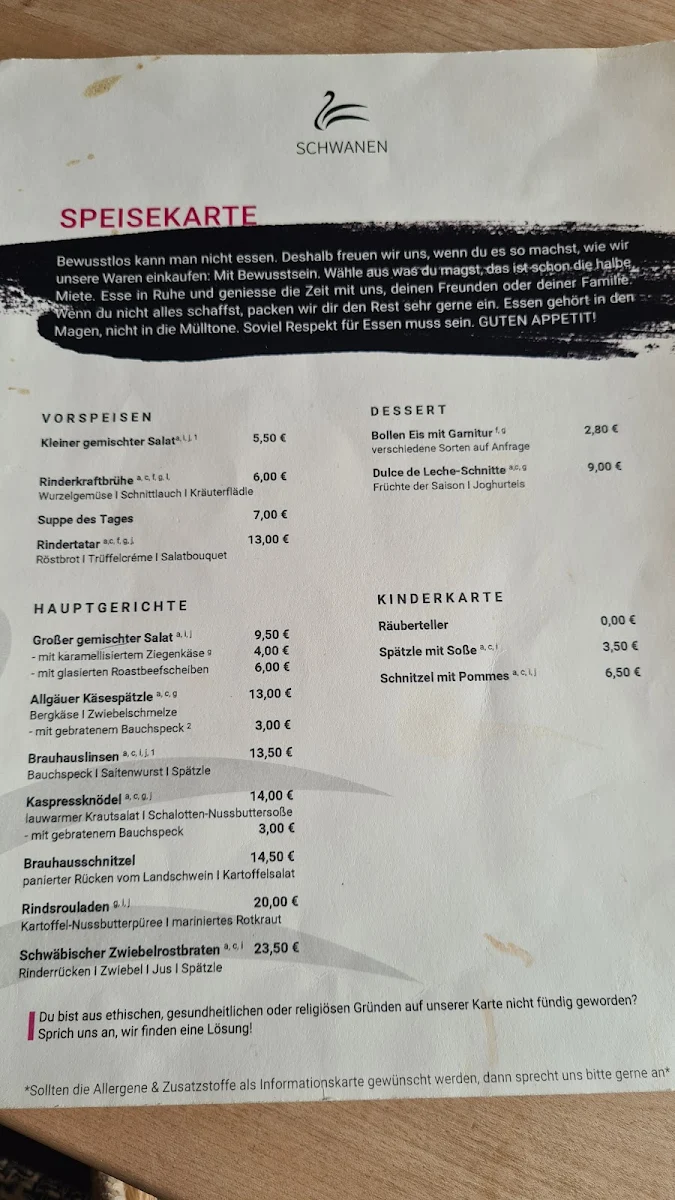 Speisekarte photo 5