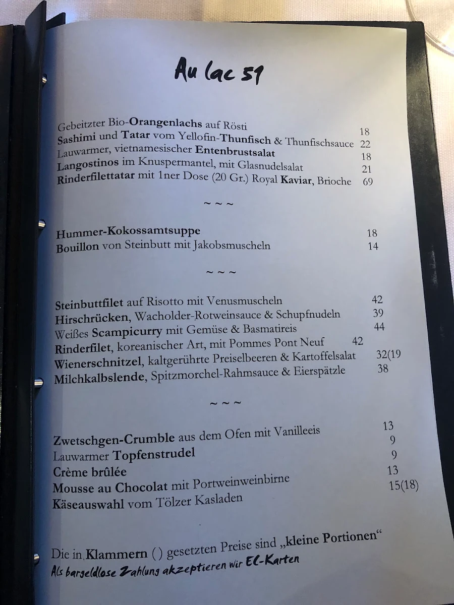 Speisekarte photo 1