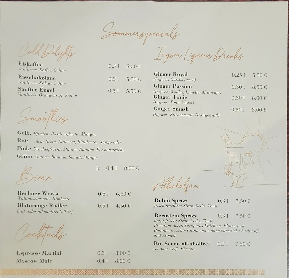 Speisekarte photo 1