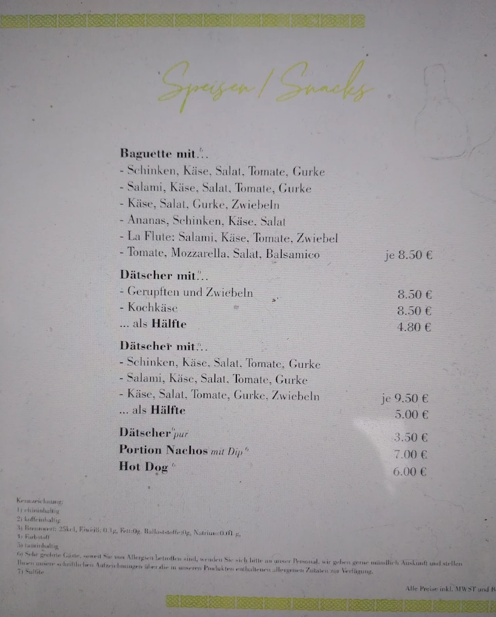 Speisekarte photo 2