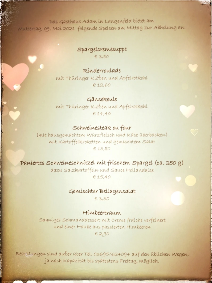 Speisekarte photo 5