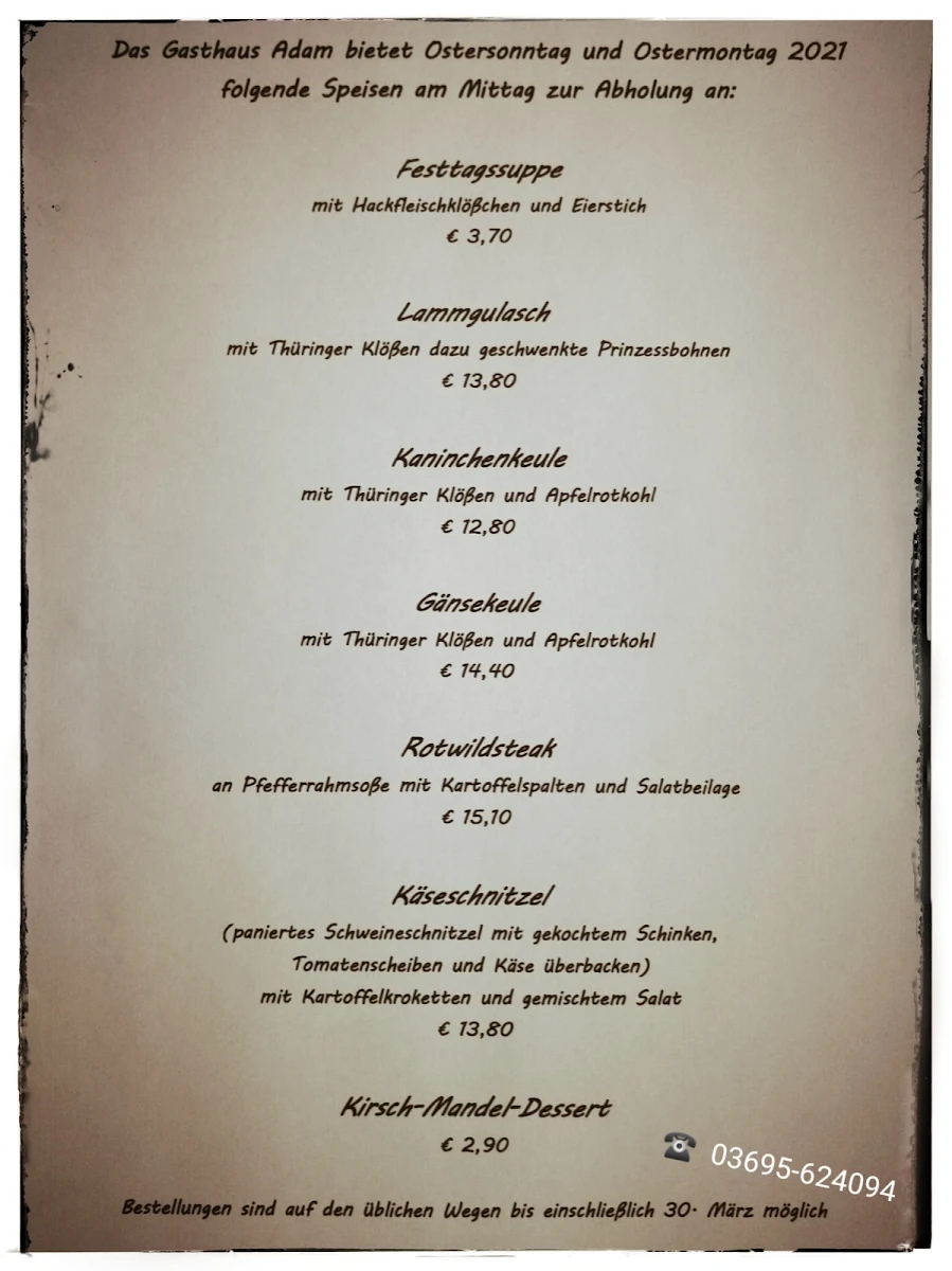 Speisekarte photo 6