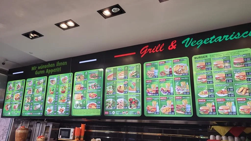 Speisekarte, Heinse Kebap