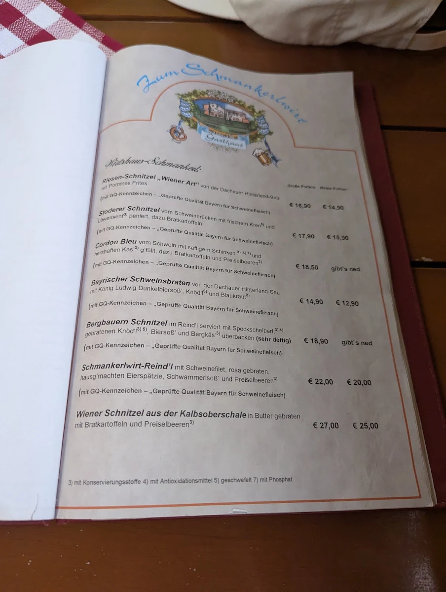 Speisekarte photo 5