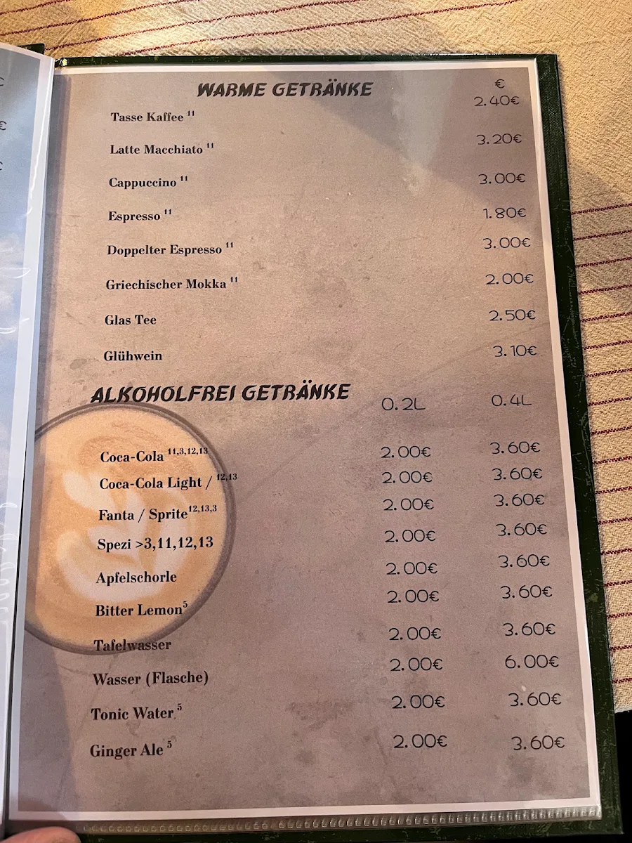 Speisekarte photo 6