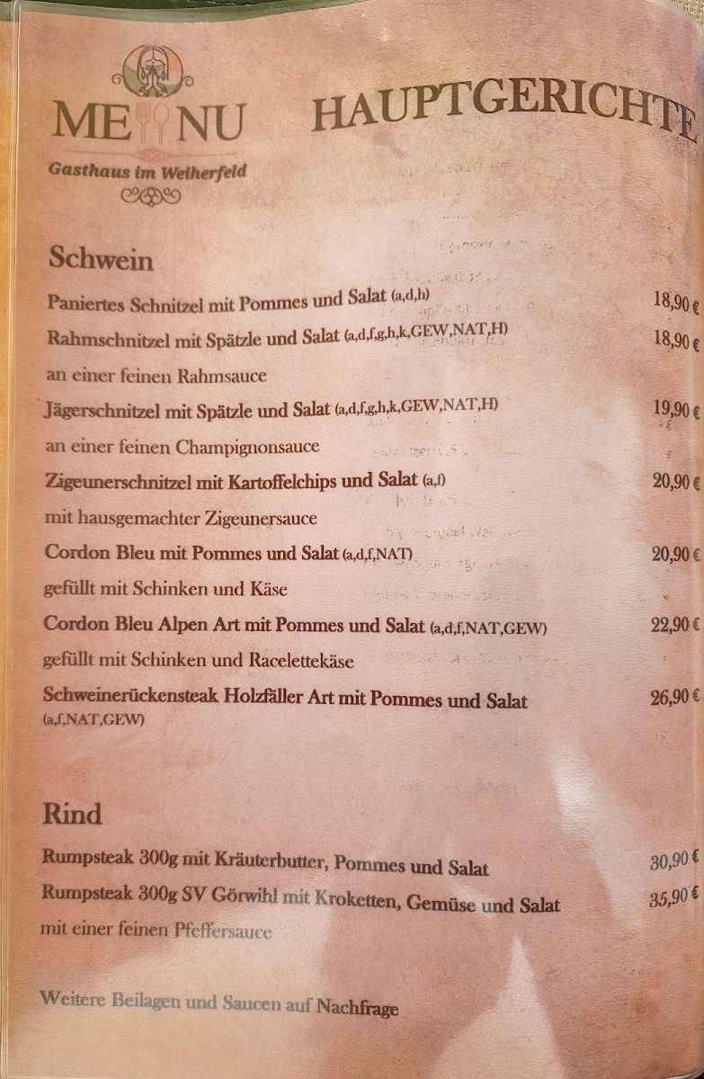 Speisekarte photo 1