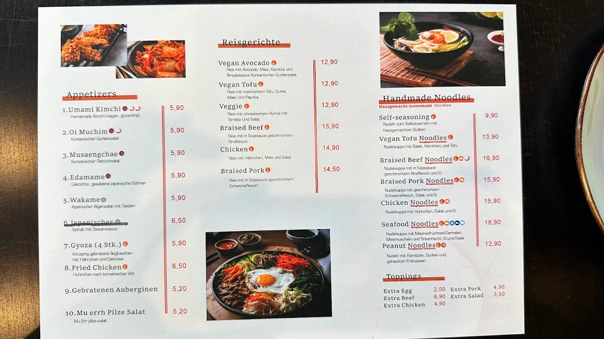 Speisekarte photo 6