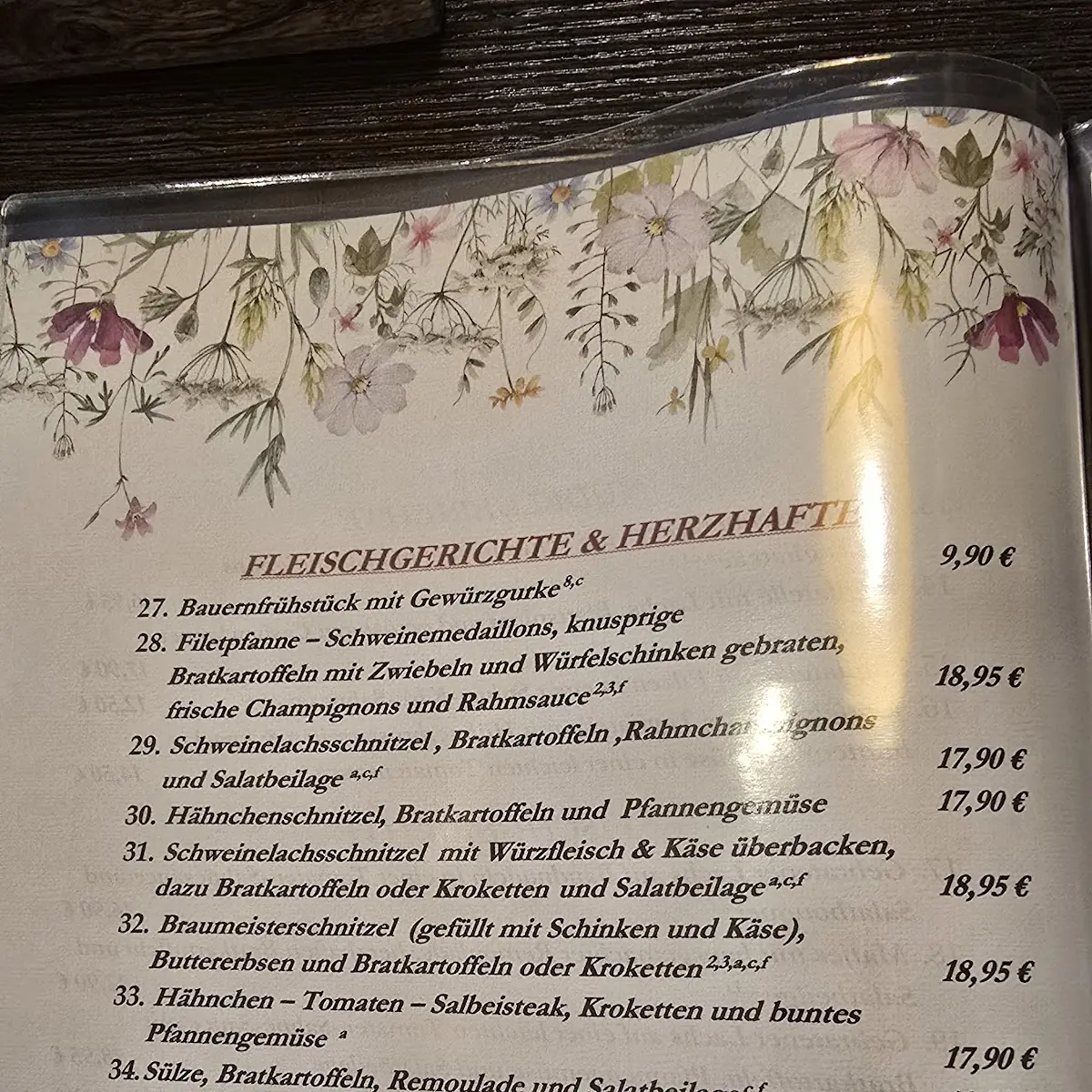 Speisekarte photo 4