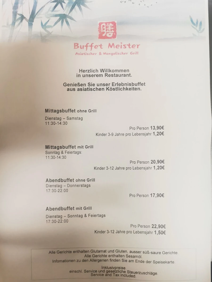 Speisekarte photo 1