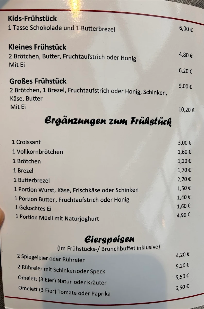 Speisekarte photo 1