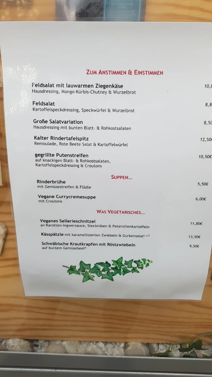 Speisekarte photo 5