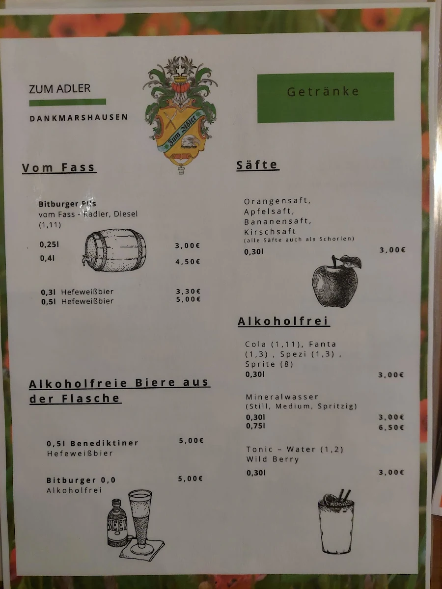 Speisekarte photo 2