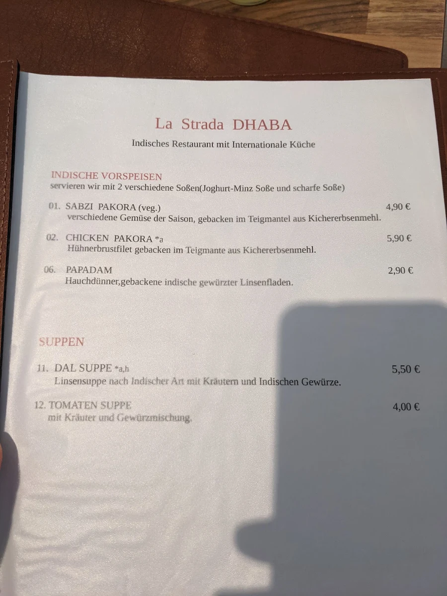 Speisekarte photo 2