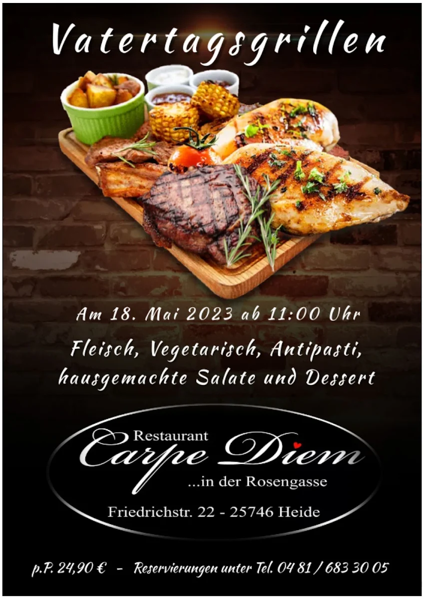 Speisekarte, Rosengasse Heide / Restaurant - Café - Musikkneipe