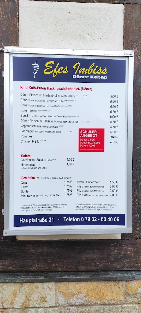 Speisekarte photo 2