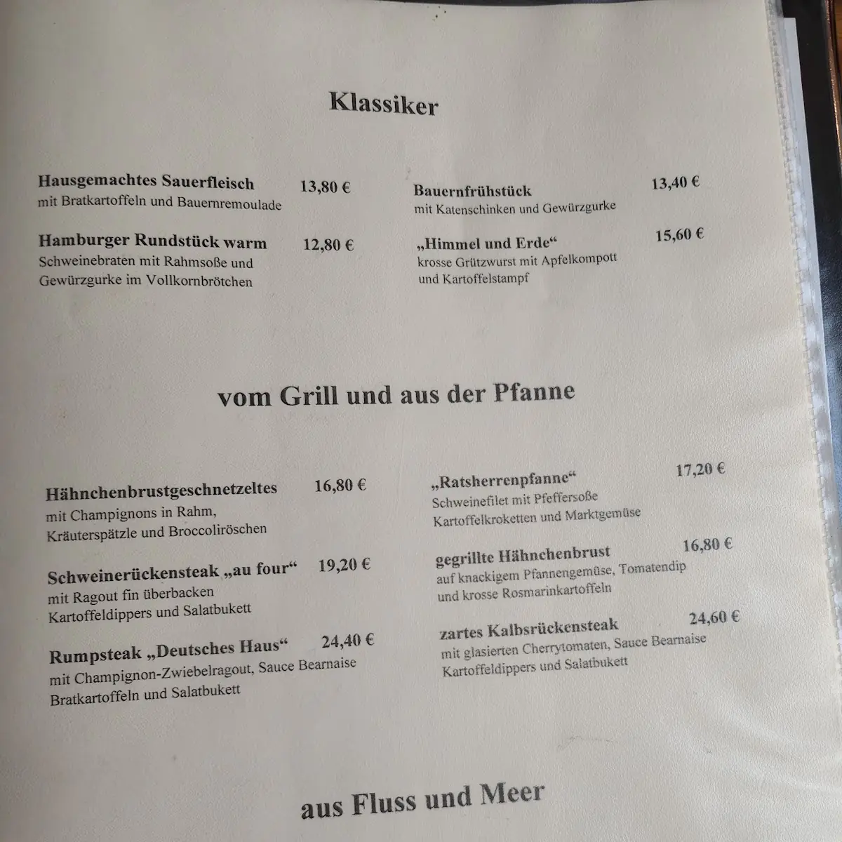 Speisekarte photo 3