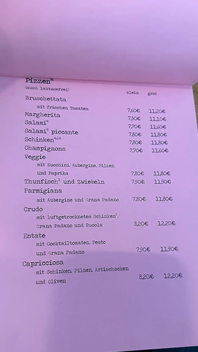 Speisekarte photo 1