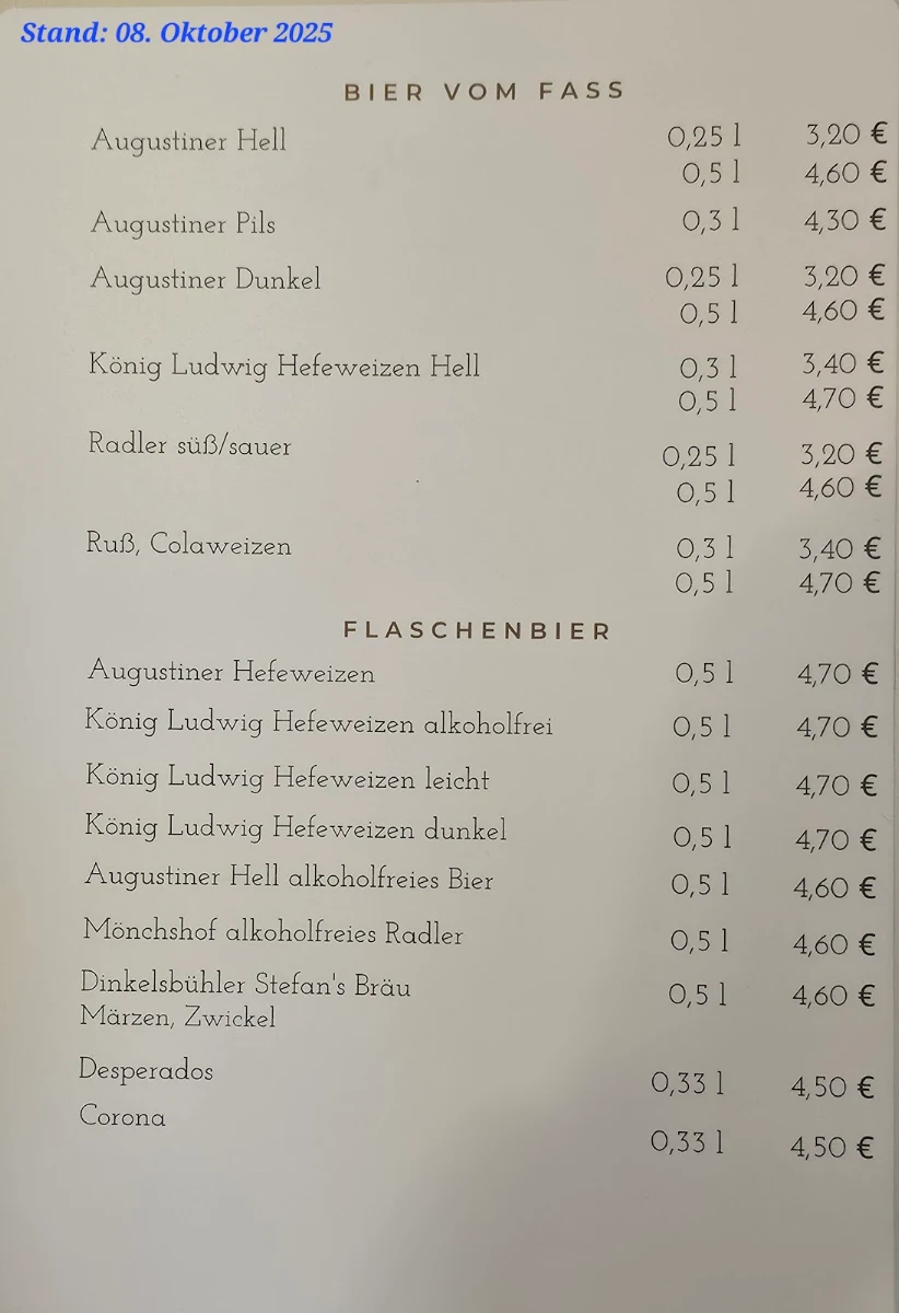 Speisekarte photo 1