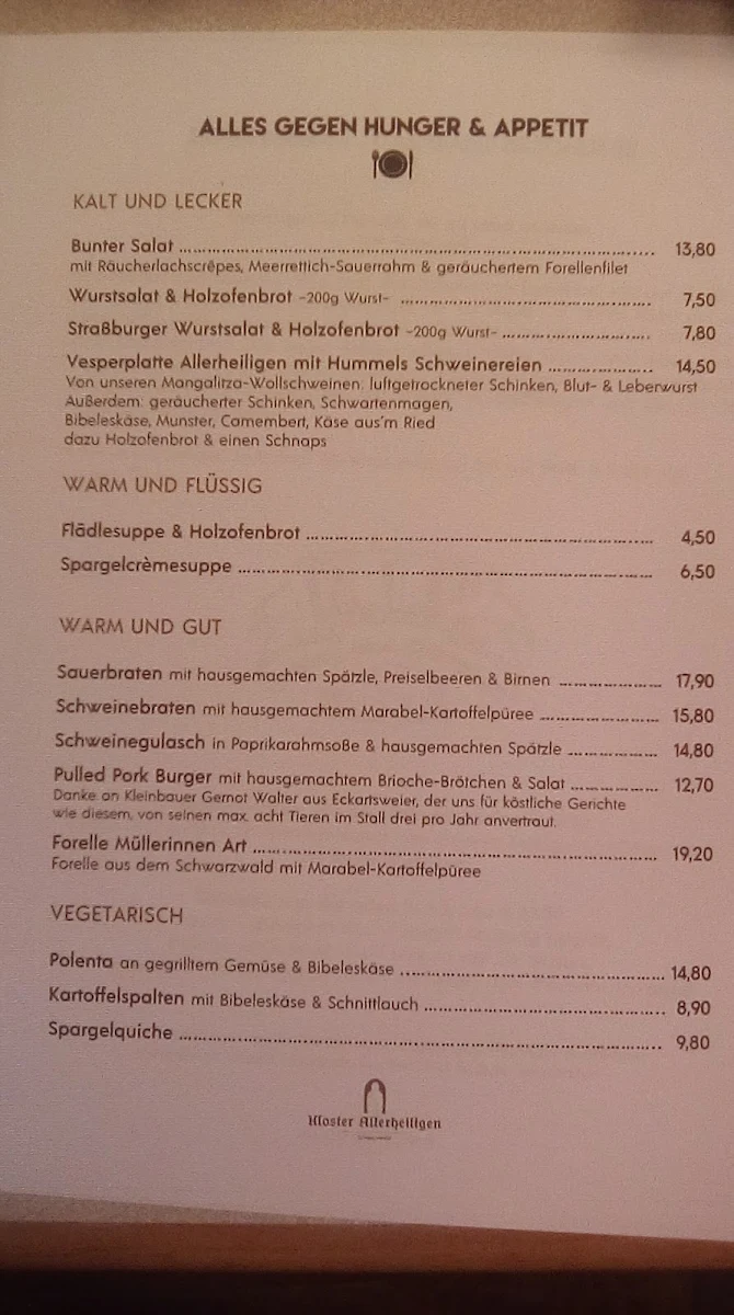 Speisekarte photo 10