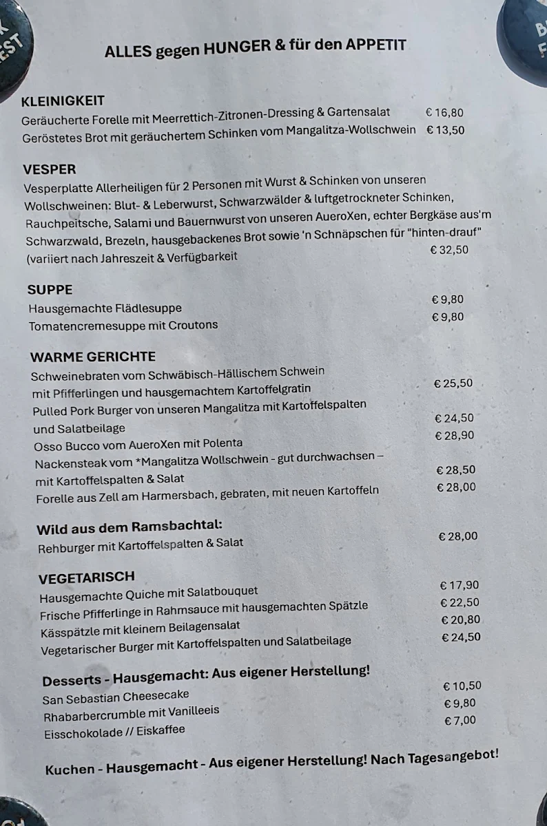 Speisekarte photo 3