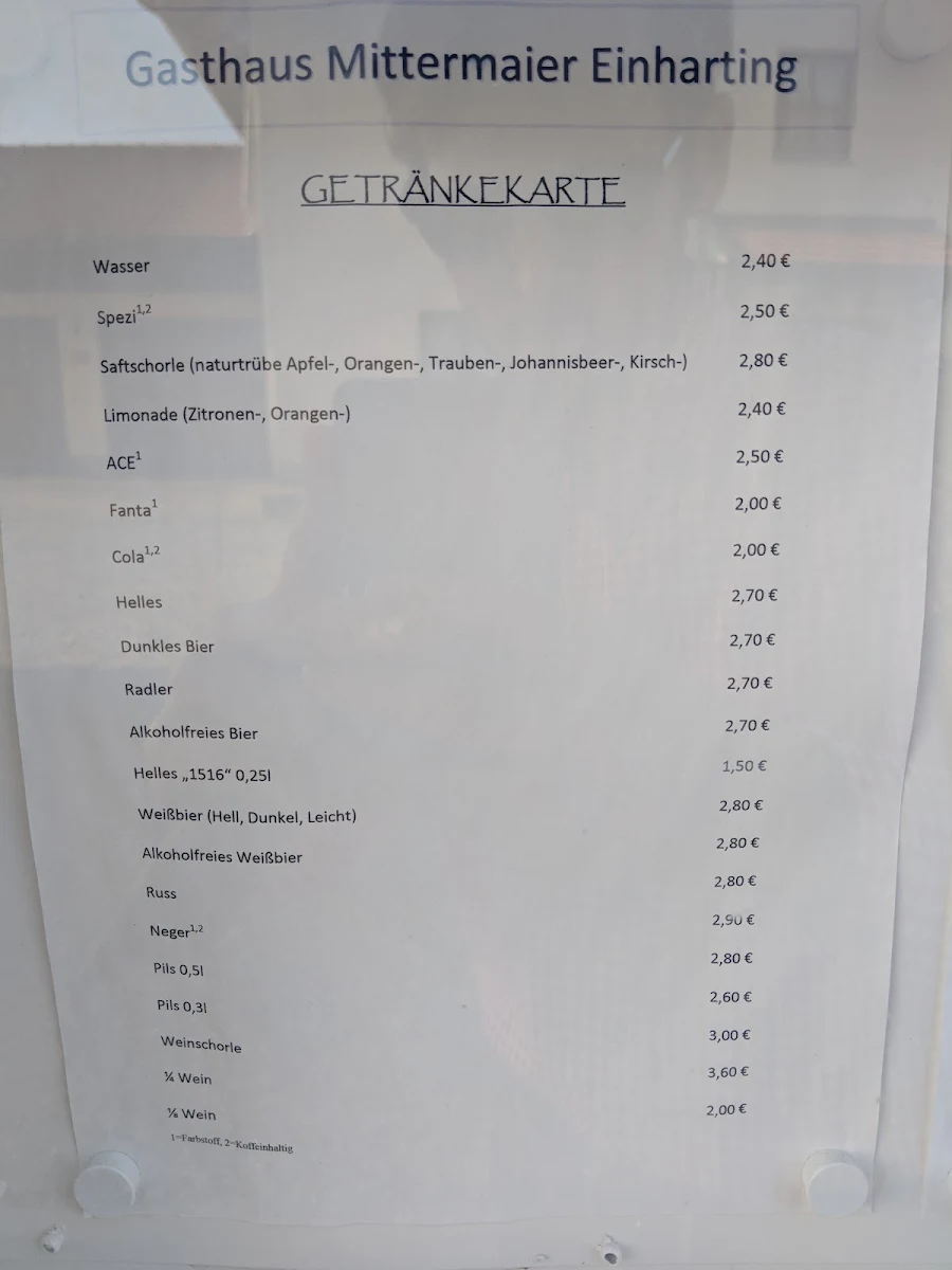 Speisekarte photo 2