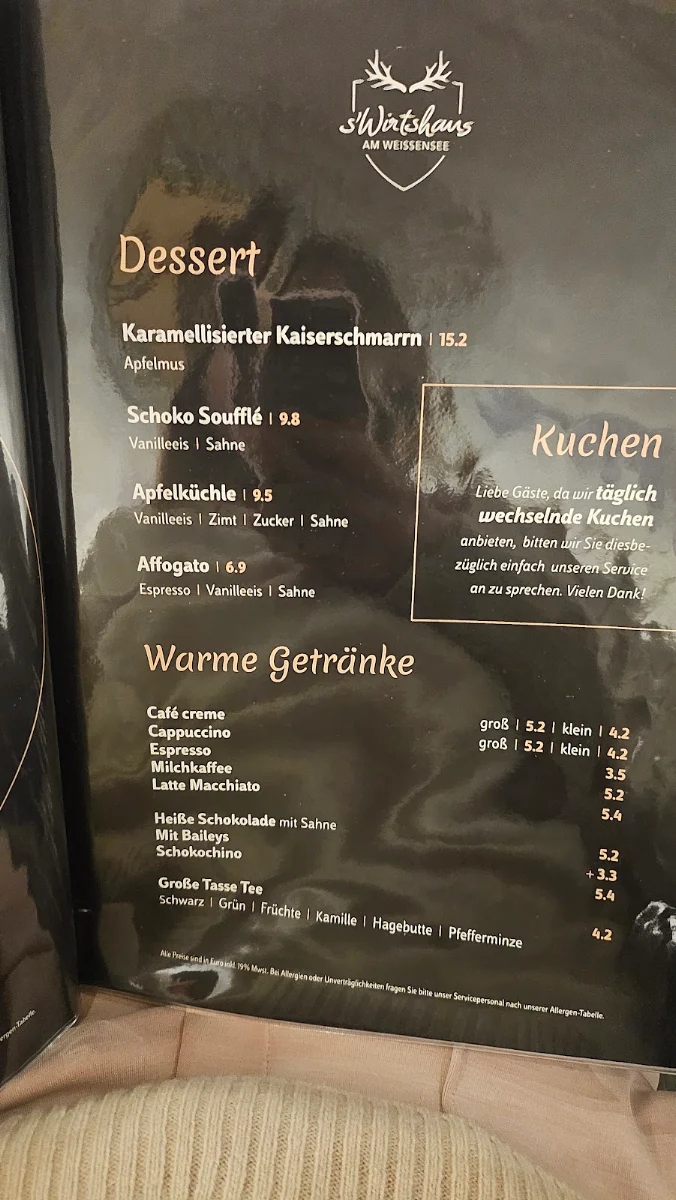 Speisekarte photo 2