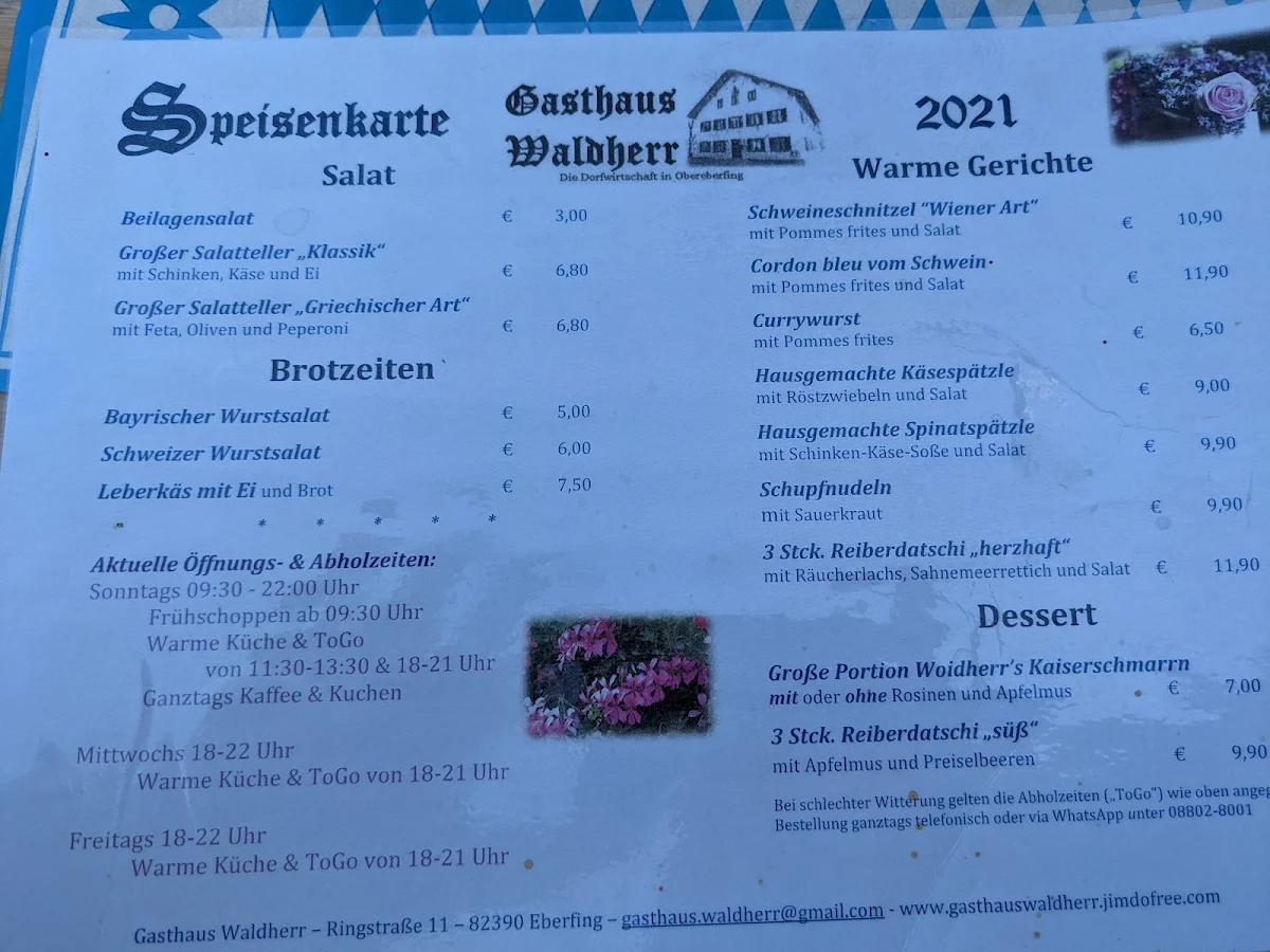 Speisekarte photo 2