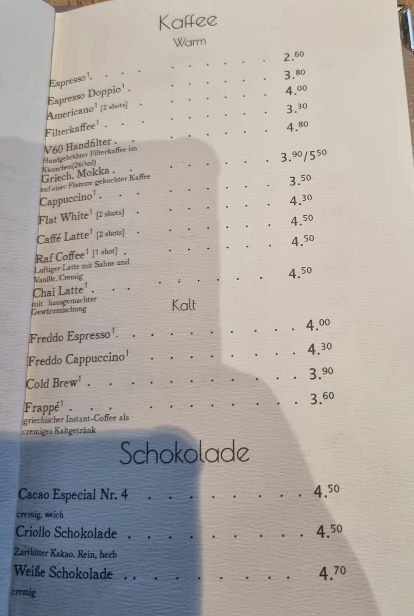 Speisekarte photo 4