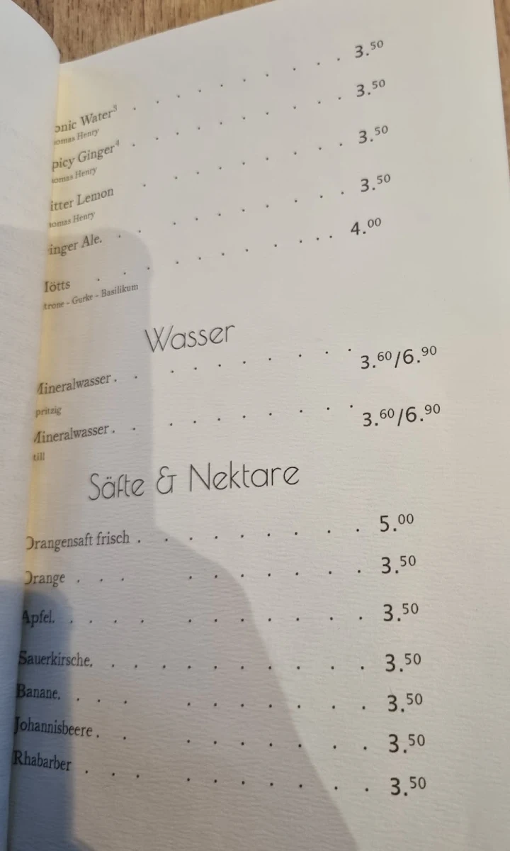 Speisekarte photo 5