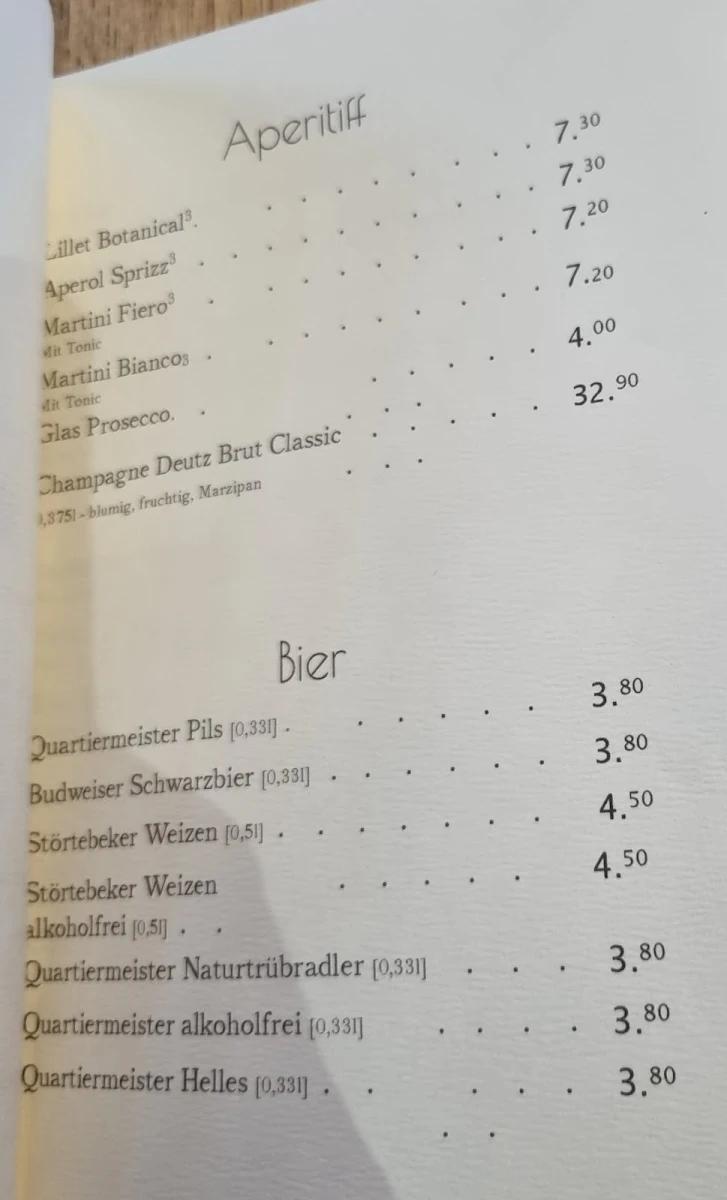 Speisekarte photo 9
