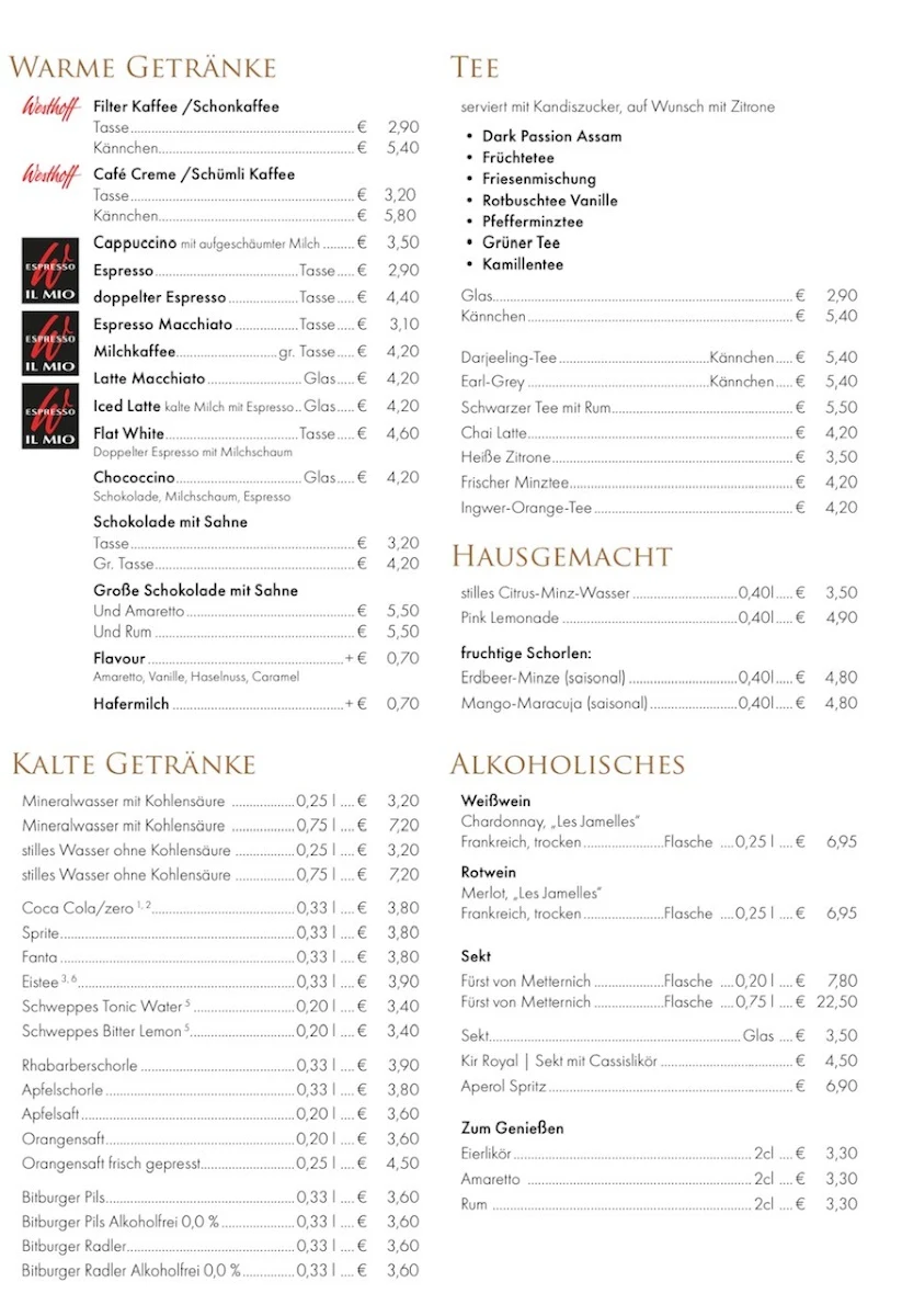 Speisekarte photo 1