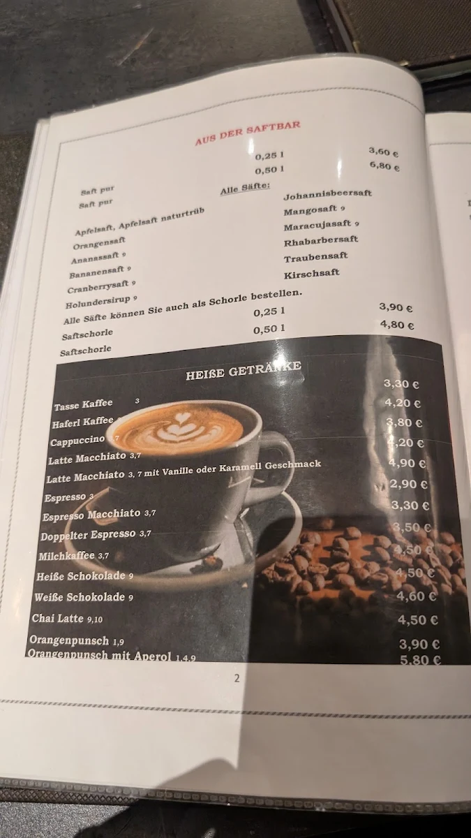 Speisekarte, American Bar Burger 98