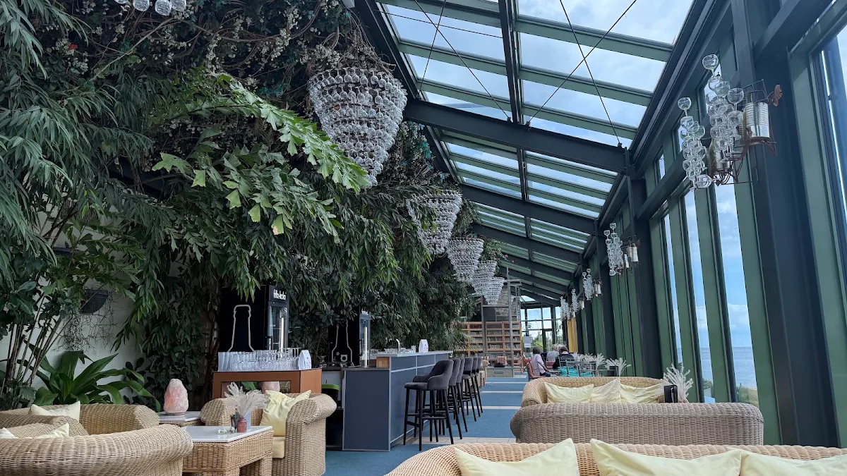 Atmosphäre, Sommergarten Café - im Hotel Kaiserhof Heringsdorf