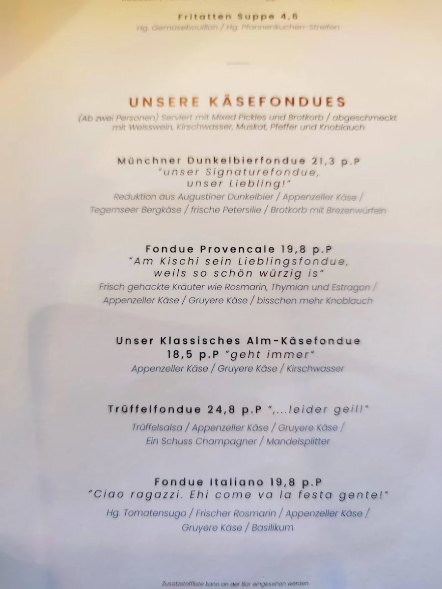 Speisekarte photo 5