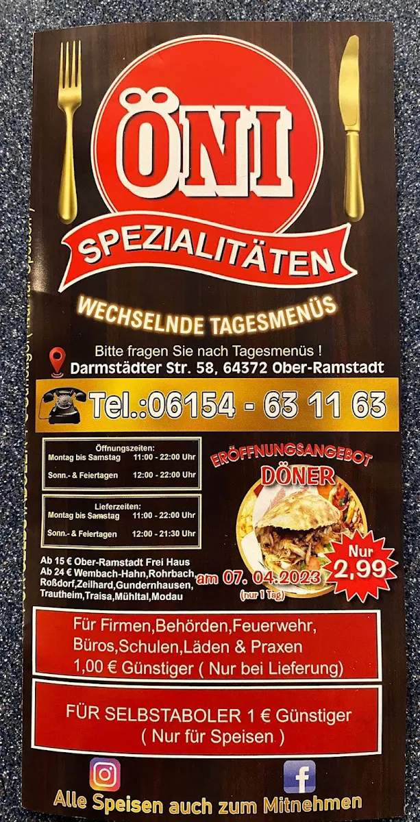 Speisekarte photo 2
