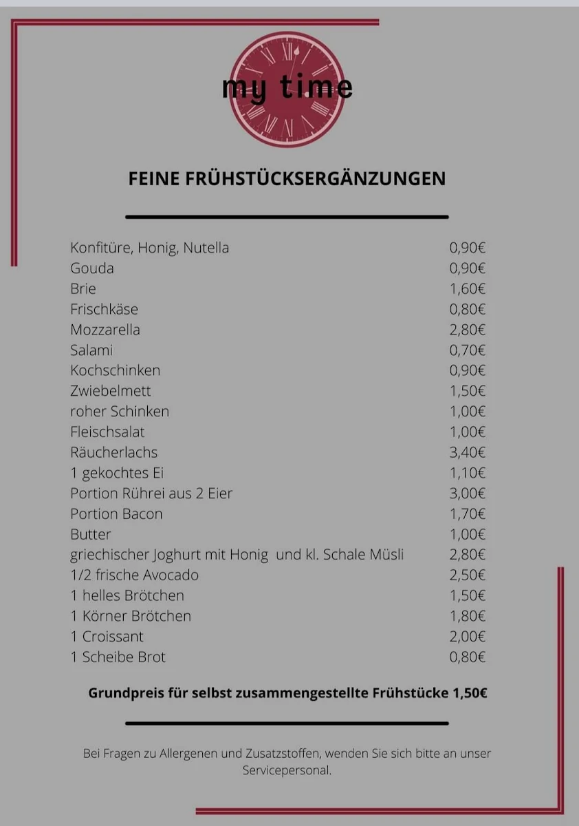 Speisekarte photo 1
