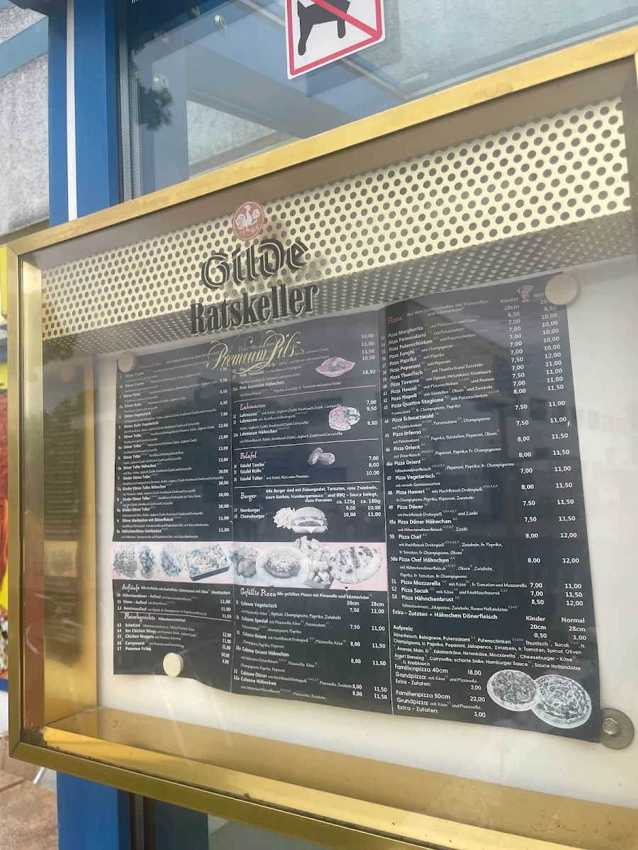 Speisekarte, Aram Kebab Haus - Restaurant Hannover