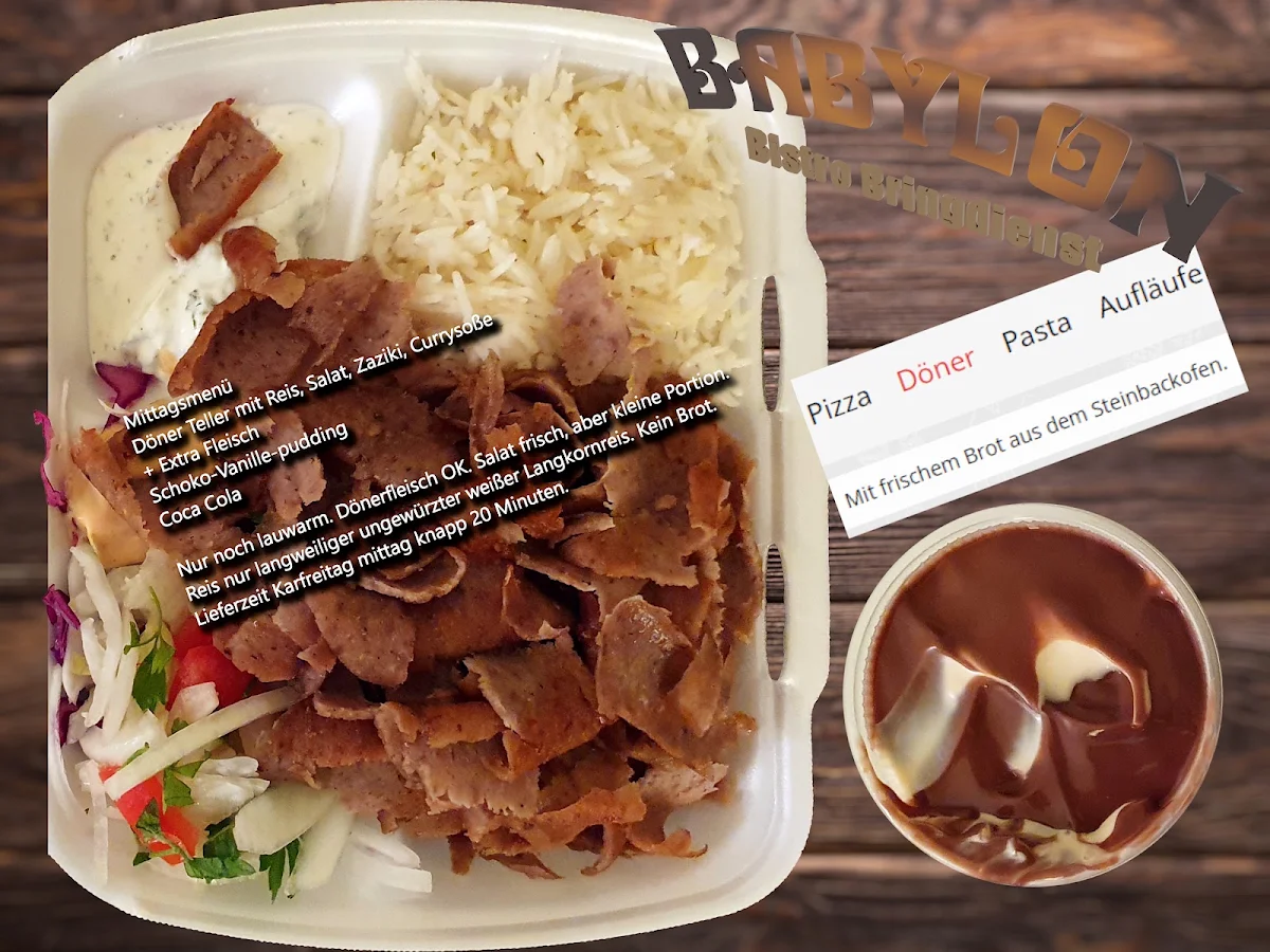 Speisekarte, Aram Kebab Haus - Restaurant Hannover