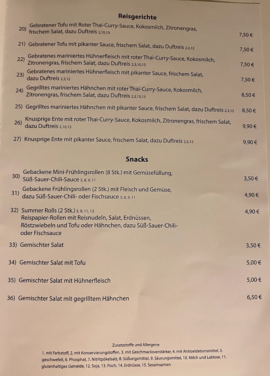Speisekarte photo 3