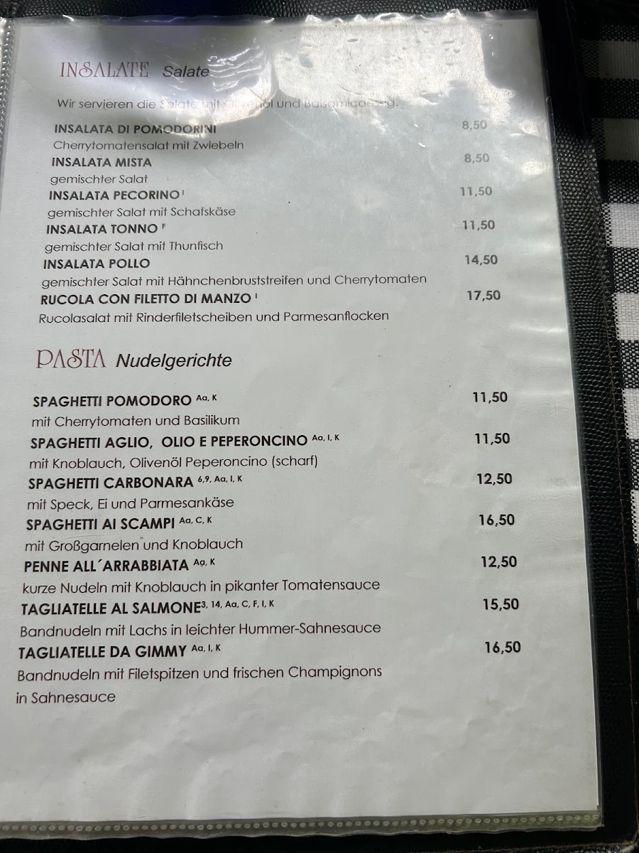 Speisekarte photo 1