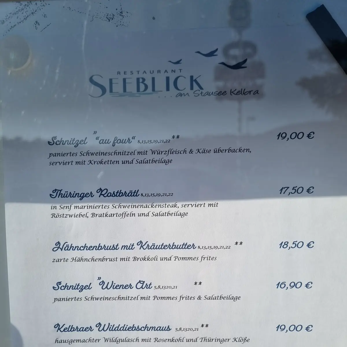 Speisekarte photo 1