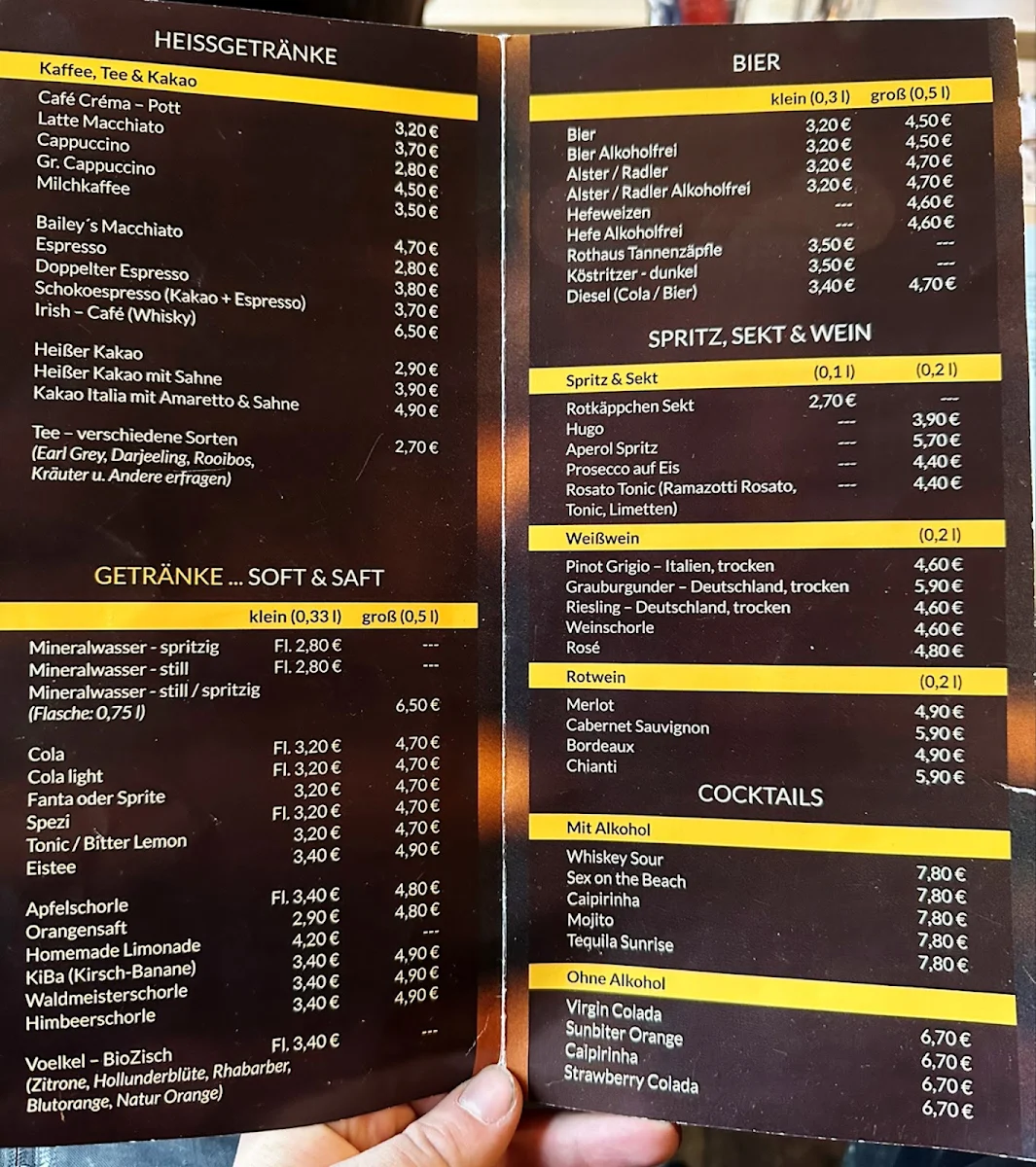 Speisekarte photo 2